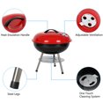 thumbnail image 5 of SUGIFT 14" BBQ Grill  Portable Charcoal Grill  Apple Stove  Red, 5 of 8