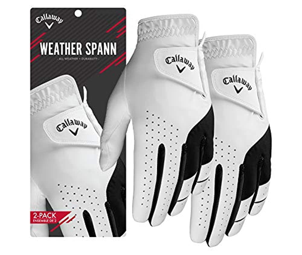Callaway Golf Men s Weather Spann Premium Japanese Synthetic Golf Glove