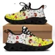 thumbnail image 1 of Zapatillas deportivas con degradado para mujer, zapatos de enfermería con bonitos dibujos animados, diseño de marca médica, con cordones, planos, para mujer, 1 of 6