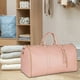thumbnail image 5 of Xihbxyly Bolsa de Viaje Grande de Cuero para Ropa, Bolsa de Viaje Tipo Maleta Colgante, Diseño Impermeable, Bolsa Independiente para Zapatos, Almacenamiento Multifuncional, Regalo de Viaje para Mujer, 5 of 7