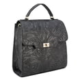 thumbnail image 2 of Bolso Para Dama Negro Piel Grabado Piel Addae Nueva Imagen, 2 of 5