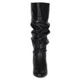 thumbnail image 4 of Soda BG59 Women Leatherette Knee High Slouchy Riding Boot, 4 of 5