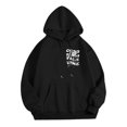 thumbnail image 6 of CONZONE Men's Hoodies Long Sleeve Pullover Hoodie for Men Rose Graphic Y2K Hooded Sweatshirts With Pocket, 6 of 7