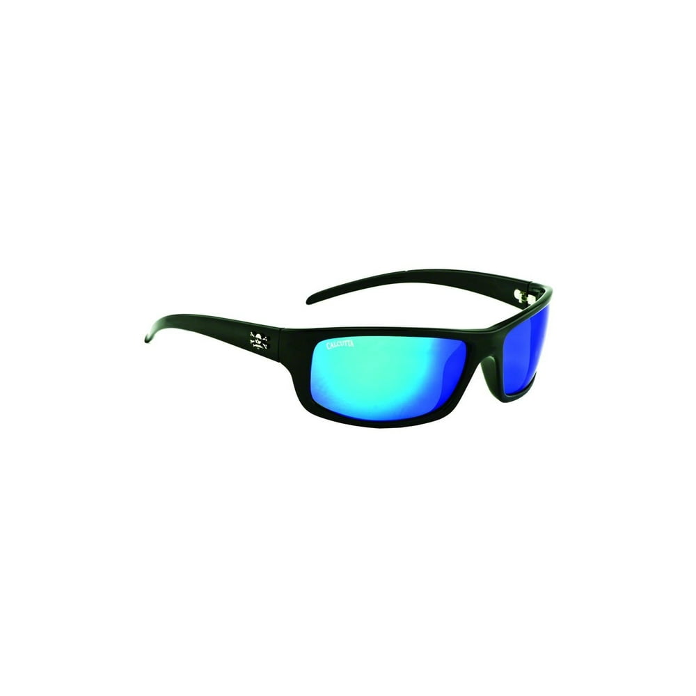 Calcutta Calcutta Prowler Sunglasses Shiny Blk/Blue Mirror, PR1BM