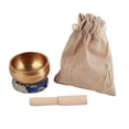 thumbnail image 1 of Meditation Singing Bowl Set - Handcrafted in Nepal with Cushion, Mallet, and Storage Bag, 1 of 5