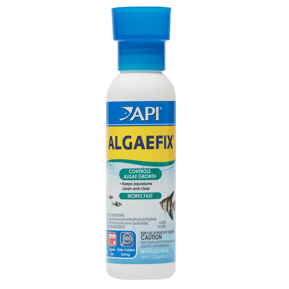 API Algaefix Algae Control Solution, 4 fl oz - For Freshwater & Planted Aquariums