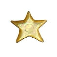 thumbnail image 1 of Red Pomegranate 070-1 Starfish 10 in. Gold Luster Plate, 1 of 1