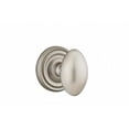 thumbnail image 1 of Passage à Bouton d'Œuf avec Rose Régulière, Nickel Antique, 1 of 1