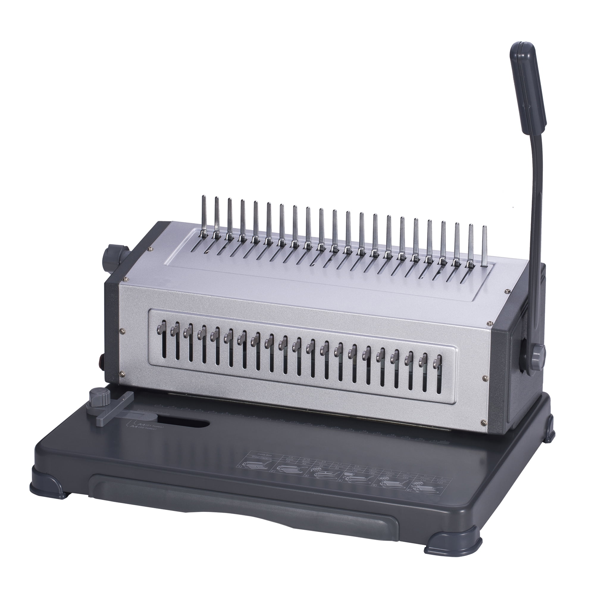 FOCUSBINDING Cerlox Comb Binding Machine 25 Sheets Punched
