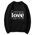 thumbnail image 3 of WCJM Valentine's Day Sweatshirt for Women Valentine's Day Graphic Sweatshirt Comfortable Pullover Gifts for Girlfriend Cute Love Heart Graphic Hoodie Gifts for Valentine's Day, 3 of 3