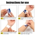 thumbnail image 6 of Linnome 10 Piece Soccer Team Temporary Tattoos Waterproof Fake Body Art for Sports Events Fan Party Face Arm Decoration Removable Design, 6 of 6