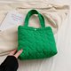 thumbnail image 4 of Bolso de hombro informal para mujer bolso de compras de gran capacidad de Color sólido para mujer, 4 of 8