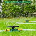thumbnail image 3 of Sprinklers for Yard, Large Coverage Area, 5 Arms, 20 Nozzles, Household Automatic Irrigation System for Plants, 3 of 6