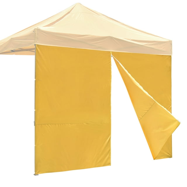 InstaHibit Paroi Latérale d'Intimité avec Fermeture Éclair UV30+ Convient aux Toiles 10x10 Pi Extérieur 1 Pce