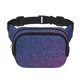 thumbnail image 1 of Easygdp Violet Glitter Fanny Packs para Mujeres y Hombres, Bolsa de Cinturón, Bolsos de Cruz para Trabajo/Correr/Senderismo, 1 of 9
