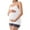 White, variant on ANFERRY Maternity Tank Tops for Women Seamless Side Ruched Camisoles with Built in Bra Scoop Neck Y Back Pregnancy Basic Shirt