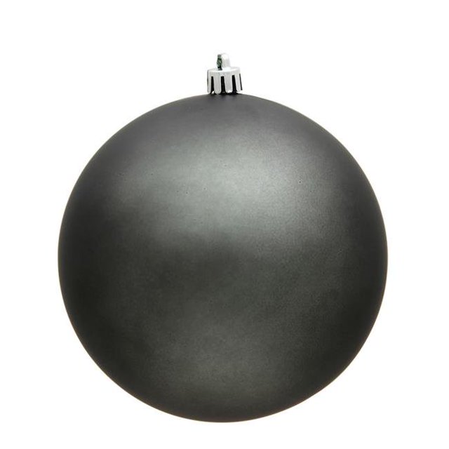 Ornement en Étain UV Mat avec Boule Perforée&44; 8 Po.