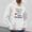White, variant on EchfiProm Pullover Hoodies for Men with Pockets Merry Christmas Hooded Blue Xmas Mens Sweatshirt Graphic L