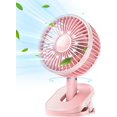 thumbnail image 1 of Ventilador con clip operado por batería, 1 of 5