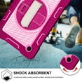 thumbnail image 4 of For Samsung Galaxy Tab A8 10.5 2021 360 Degree Rotation Contrast Color Silicone + PC Tablet Case, 4 of 8