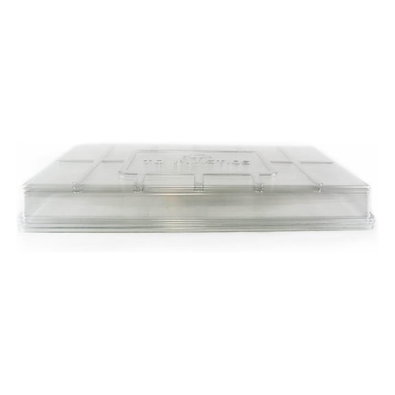 Plant Tray Clear Plastic Humidity Domes: Pack of 5 - Fits 10 Inch x 20 Inch Garden Germination Trays - Greenhouse Grow Covers 5 Pack