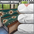 thumbnail image 6 of Yuyamidu Aztec Ethnic Gemoetric RV Dinette Cushion Covers Green RV Couch Covers for Sofa Replacement RV Cushion Covers Set Soft Loveseat Slipcovers for Travel Trailer Couch, 6 of 7