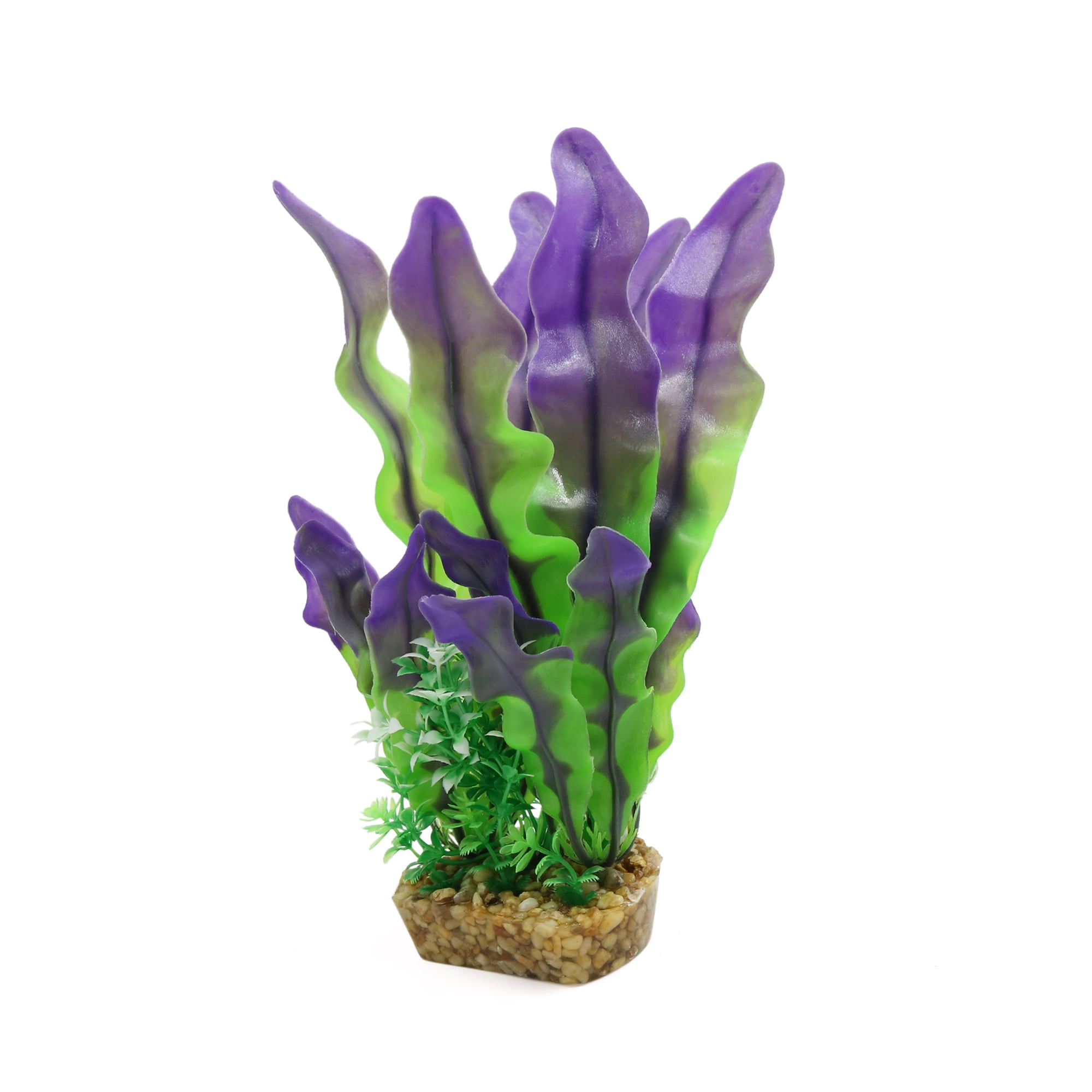 Purple Seaweed Plant Terrarium Decor Habitat for Reptiles and ...