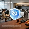 thumbnail image 3 of 20 Bar Espresso Machine with Milk Frother & Cold Brew,Coffee Maker for Home, 1250W, Steel Design, 3 of 5