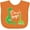 Orange, variant on Inktastic Omas Boy Grandson Dinosaur Boys Baby Bib