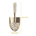 thumbnail image 2 of OUNONA Pin Brooch Pant Attractive Brooch Women's Miss 4x1.5cm Golden, 2 of 8