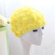 thumbnail image 2 of Gorro de Natación Gorro de Natación para Adultos Flores Vintage 3D Nylon 20X20CM Amarillo, 2 of 5