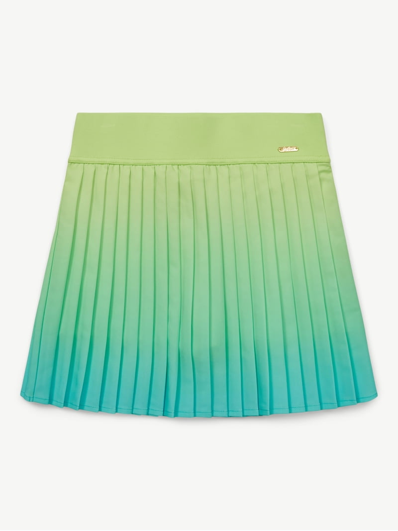 Justice Girls Ombre Pleated Skort, Sizes XS - XLP - Walmart.com