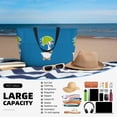 thumbnail image 5 of Daiia Goose Holding an Umbrella Beach Travel Bag - Water-Resistant Beach Bag, Lightweight Tote with 7 Pockets for Women and Men - Gym,Pool,Camping,Reusable Grocery Bag, 5 of 7
