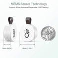 thumbnail image 4 of Bluetooth thermometer hygrometer, wireless thermohygrometer mini, with smart sensor app, data logger and export data for bedroom, baby room, wine cell, 4 of 5
