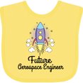thumbnail image 3 of Inktastic Future Aerospace Engineer Rocket Girls Baby Bib, 3 of 4