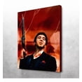 thumbnail image 3 of Cuadro Scarface Cara Cortada Tony Montana Canvas 5 Modelos Diferentes Cuadro Estilo Galeria, 3 of 3