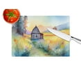 thumbnail image 4 of Montana Bitterroot in Watercolor Glass Cutting Board Large 12 in x 15 in, 4 of 5