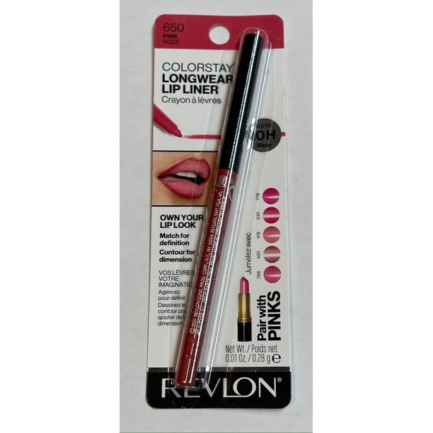 Revlon Colorstay Longwear Lip Liner, 650 Pink