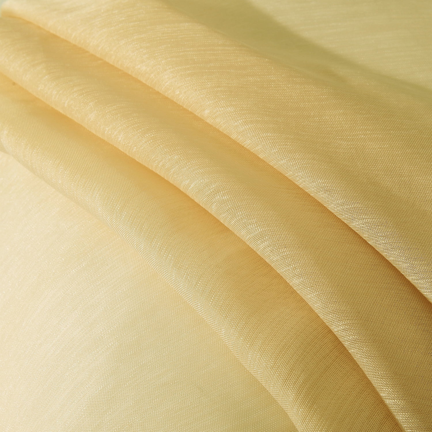 Dainty Home Malibu Textured Semi-Sheer Linen Look Grommet Top Curtain Set Of 4, 54" x 84" each (Covers Two Windows)