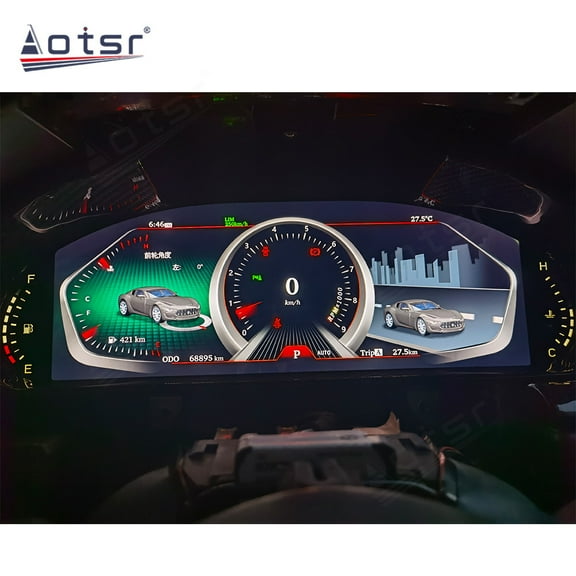 Aotsr 12.3 inch car LCD instrument cluster speedometer suitable for Maserati GT series