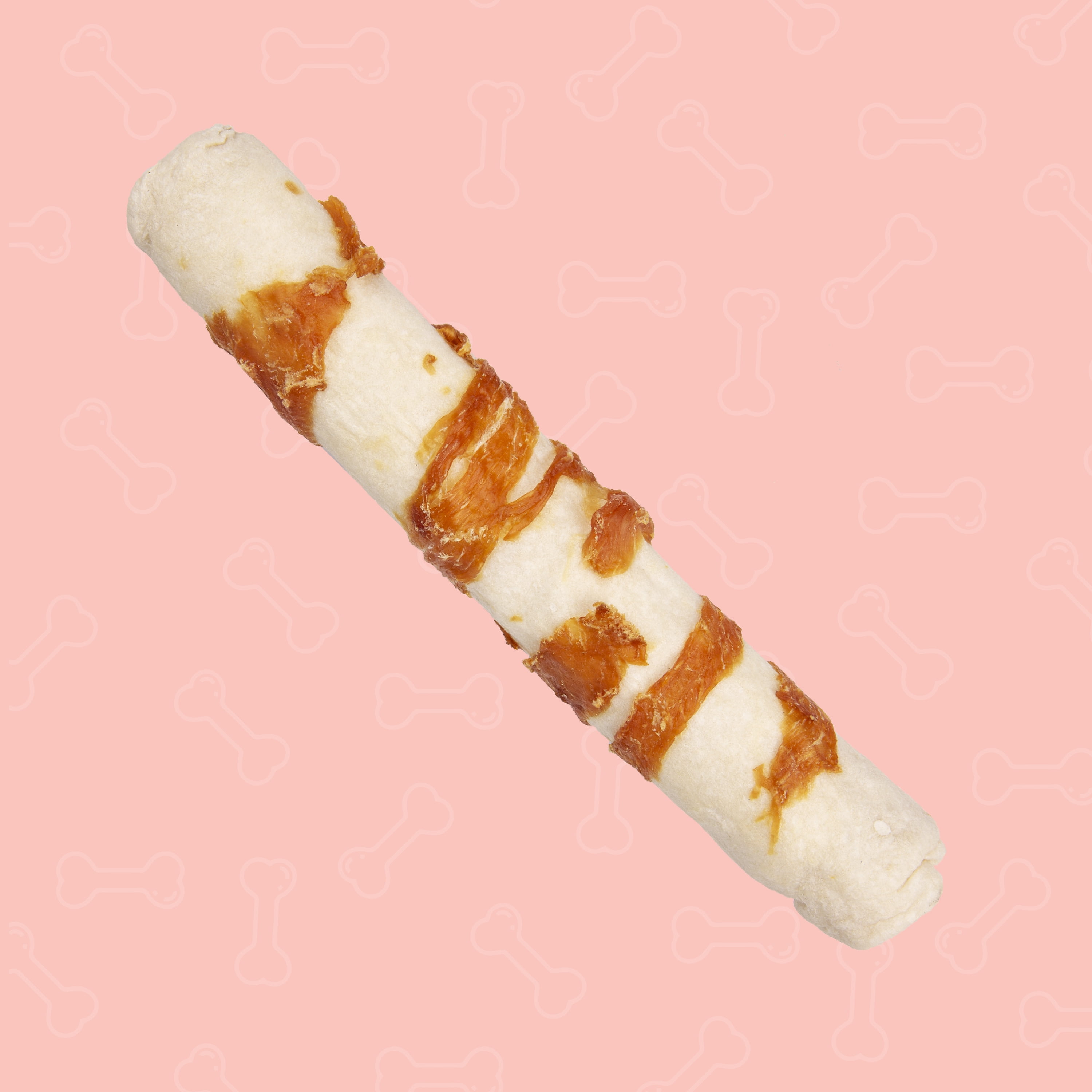 Better Belly Proteins with Real Venison Large Rolls, Highly Digestible Rawhide Chews, 3 Count