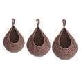 thumbnail image 1 of enjoywould 3Pcs Handmade Woven Fruit Net Bird's Nest Stylish Fine Workmanship Long Lasting Net Bag Spacious Storage Solution, 1 of 9
