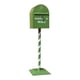 thumbnail image 1 of Buzón de metal de pie Gloria Christmas Post Box altura 120 cm Verde, 1 of 9