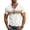 #08 White, variant on Gyexs Mens Striped Short Sleeve T Shirts Summer Casual Clothes Muscle Tops Men's Fashion 2026 #10 Beige, Size S