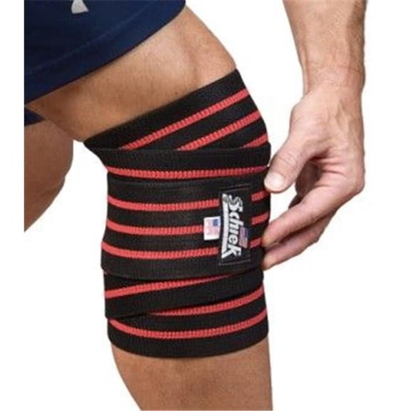 Schiek 1178B Schiek 78 inch Black Knee Wrap
