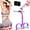 Gray-Purple, variant on Multifunctional Foot Pedal Resistance Assistance Expander Chest Leg Band,3-in-1 Pedal Resistance Band with Handles,4-Tube Exercise Pedal Tension Rope Bands,for Home Full Body Exercise