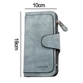 thumbnail image 2 of Wallets for Women PU Leather Long Purse Ladies Credit Card Holder, 2 of 5