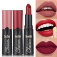 thumbnail image 4 of Lápiz labial mate Baolishi resistente al agua, de larga duración, aterciopelado, mate, color nude, rojo, brillo de labios, maquillaje cosmético, lápices labiales, brillo de labios, color 04, 4 of 5