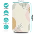 thumbnail image 5 of Organize in Style Boho Theme Coffee Mat (19.5x12in) Excellent Coffee Station Organizer, Coffee Mat Absorbent Dish Drying Mat for Kitchens, Adorable Abstract Art Coffee Machine Decor, 5 of 7