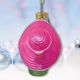 thumbnail image 4 of Coastal Beach Bag Glass Christmas Ornament, Ocean Seaside Nautical Home Tree Decoration, 4 of 6